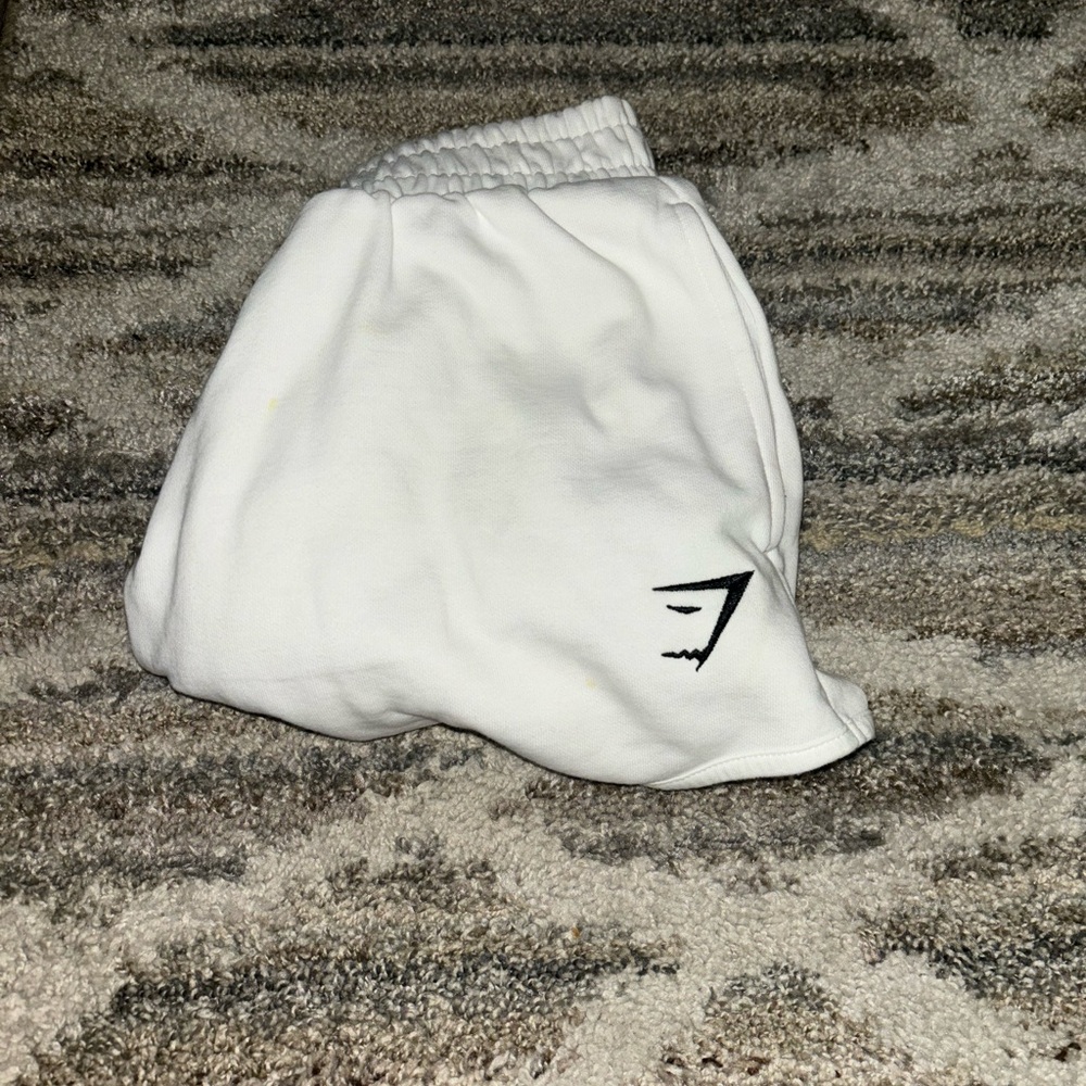 White Gymshark Shorts